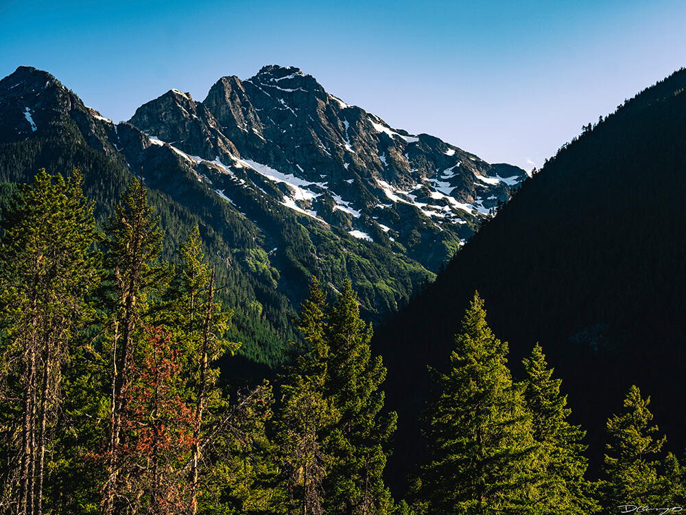 Landscape and portrait photos from a July 2020 trip to the North Cascades. Sourdough Mountain, Diablo Lake, Ross Lake and more.